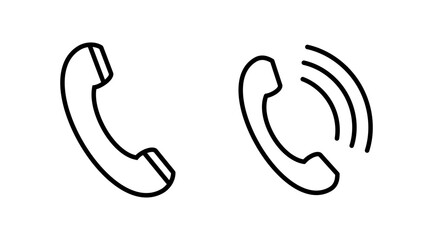 Call icon vector. phone icon vector