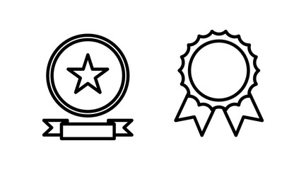Achieve icon vector. medal icon vector. award. Certificate. approved