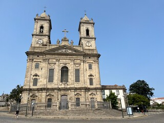 Fototapeta na wymiar Visiting Porto Portugal Historical sites Sightseeing