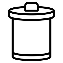 trash bin line 