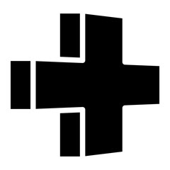 medical sign glyph 