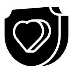 heart shield glyph 