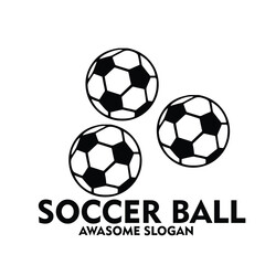 Design logo icon character mascot soccer ball