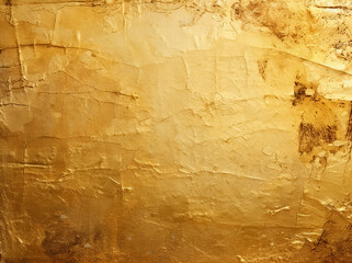 Gold abstract background with copyspace , gold paint texture background