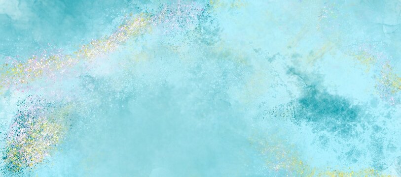 background with watercolor 	
The white blue sky watercolor smoke cloudy sea beach pattern underwater image wallpaper background modern summer template offer page use canvas banner marketing purpose