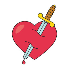 Heart icon. Love symbol