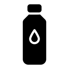 water bottle glyph icon