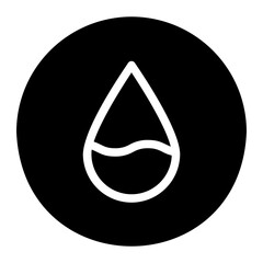 water dropletwater drop glyph icon