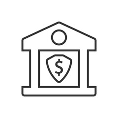 Bank Account Security Icon