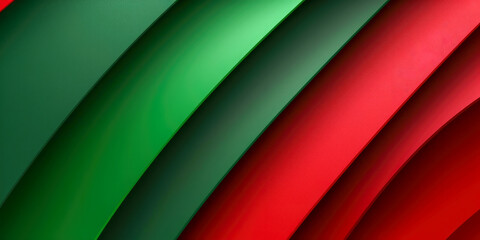 Obraz premium Abstract background with color and shape composition - Generative AI