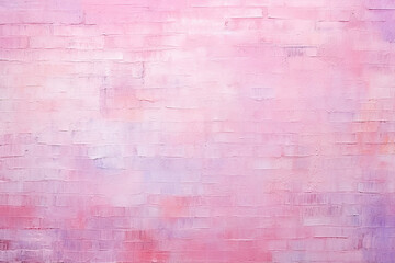 Obraz premium Pastel pink brick background wall texture.pink red brickwall with light paint backdrop wallpaper for woman concept