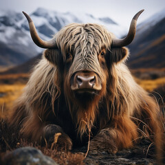 Yak, Wildlife Photography, Generative AI