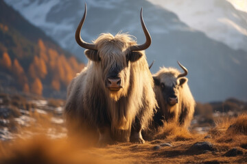 Yak, Wildlife Photography, Generative AI