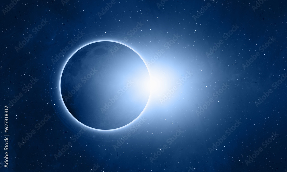 Poster solar eclipse 