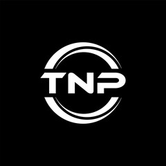 TNP Logo Design, Inspiration for a Unique Identity. Modern Elegance and Creative Design. Watermark Your Success with the Striking this Logo.