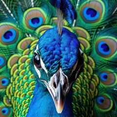 Peacock, Wildlife Photography, Generative AI