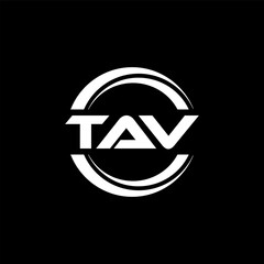 TAV Logo Design, Inspiration for a Unique Identity. Modern Elegance and Creative Design. Watermark Your Success with the Striking this Logo.
