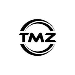 TMZ Logo Design, Inspiration for a Unique Identity. Modern Elegance and Creative Design. Watermark Your Success with the Striking this Logo.