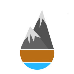 illustration of a mountain