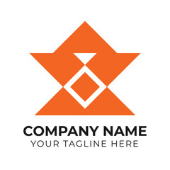 Obraz premium Professional corporate creative modern abstract minimalist business logo design template