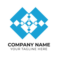 Corporate creative modern abstract minimalist business logo design template