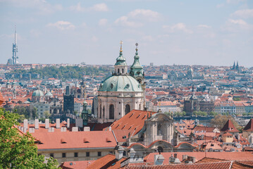Fototapeta na wymiar beautiful view of the City Prague 