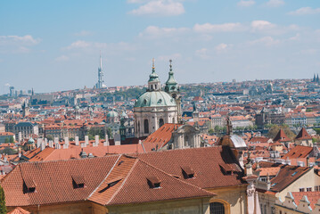 Fototapeta premium beautiful view of the City Prague 