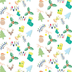 Christmas pattern design