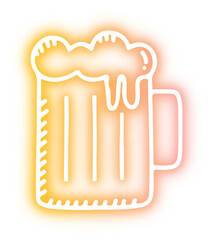 Collection of drink neon