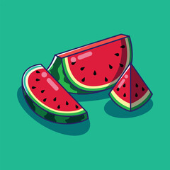 Watermelon fruit for summer snack and dessert