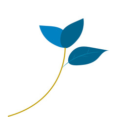 Leaves, twigs and lovely white flowers. That will make your work look more interesting and eye-catch