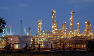 Oil and Gas Industrial zone,The equipment of oil refining,Close-up of industrial pipelines of an oil-refinery plant,Detail of oil pipeline with valves in large oil refinery.