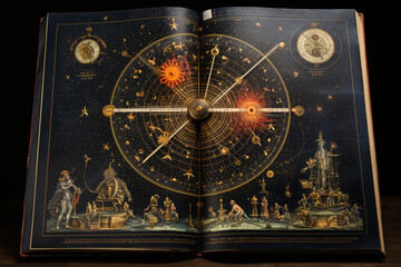 Fototapeta premium the contributions of Muslim scholars to the fields of science, mathematics, astronomy, and medicine throughout history. Generative AI