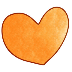 The heart is colorful 