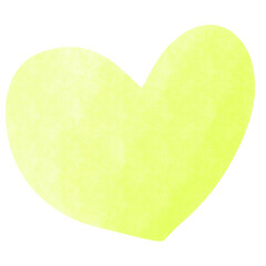 The heart is colorful 