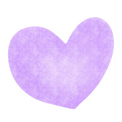 The heart is colorful 