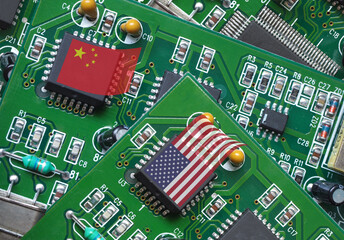 Semiconductors that became a flashpoint in the World. Competition in advanced technology between US...