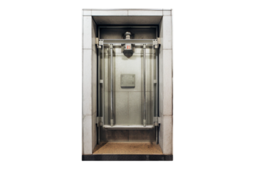 Dumbwaiter. isolated object, transparent background
