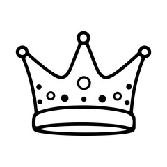 Crown icons, Crown symbol, Crown illustration.