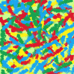 Colorful abstract background design, with painting brush style 