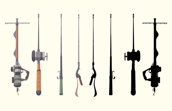 Fishing Rod Vector Images – Browse 60 Stock Photos, Vectors, and