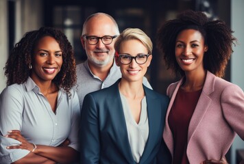 Fototapeta premium business team generative artificial intelligence