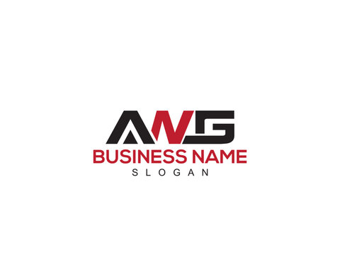 AWG Modern Logo Letter, Initial Aw Monogram Logo For Shop
