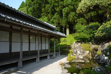 Chiran Samurai Residence Garden or Samurai District in Kagoshima, Japan - 日本 鹿児島 知覧武家屋敷庭園