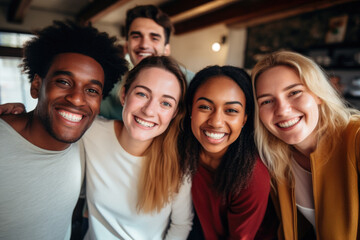Fototapeta premium Jugend Gruppe