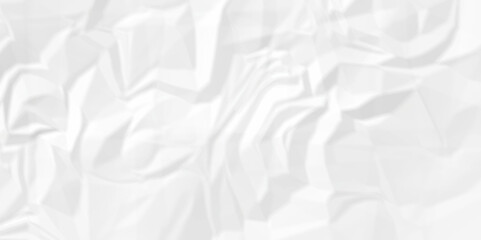 Crumpled paper texture and White crumpled paper texture crush paper so that it becomes creased and wrinkled. Old white crumpled paper sheet background texture.