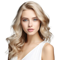 Fototapeta premium Beautiful blondie girl portrait