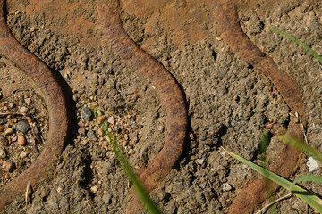 Dark worn rusty metal texture background