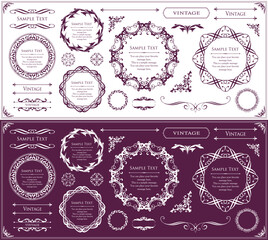 高級感のあるフレームデザイン