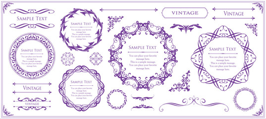 高級感のあるフレームデザイン